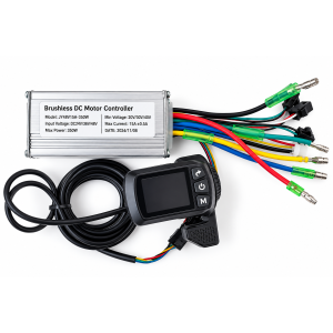 контролер 24V 36V 48V 350W 15A с дисплей 